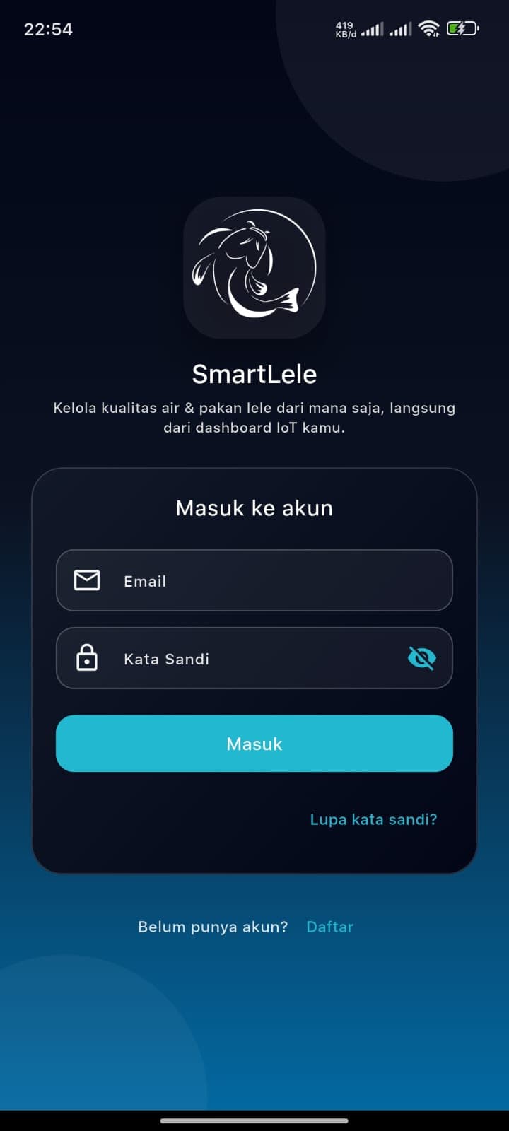 Login Screen
